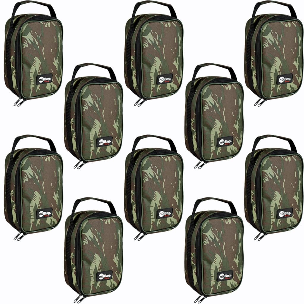Necessaire Bolsa Organizadora Camuflada Itens Higiene Escova Pasta Dental Kit com 5 ou 10 Unidades