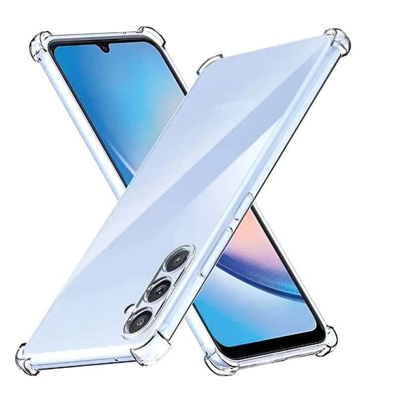 Capa Samsung Galaxy A14 4G Capinha Case Transparente Anti Impacto Bordas Reforçadas Silicone TPU