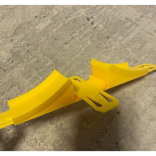 Pista de corrida com salto-Compatível com Pista Hot Wheels - Várias Cores - Impressão 3D