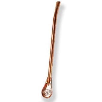 Canudo de Inox para Chimarrão – Rose Gold | 15 cm