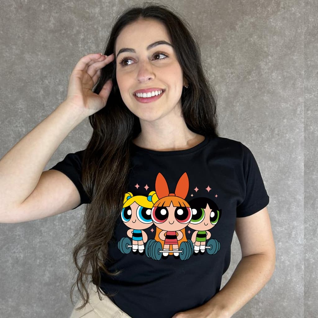 Blusinha Meninas Super Poderosas