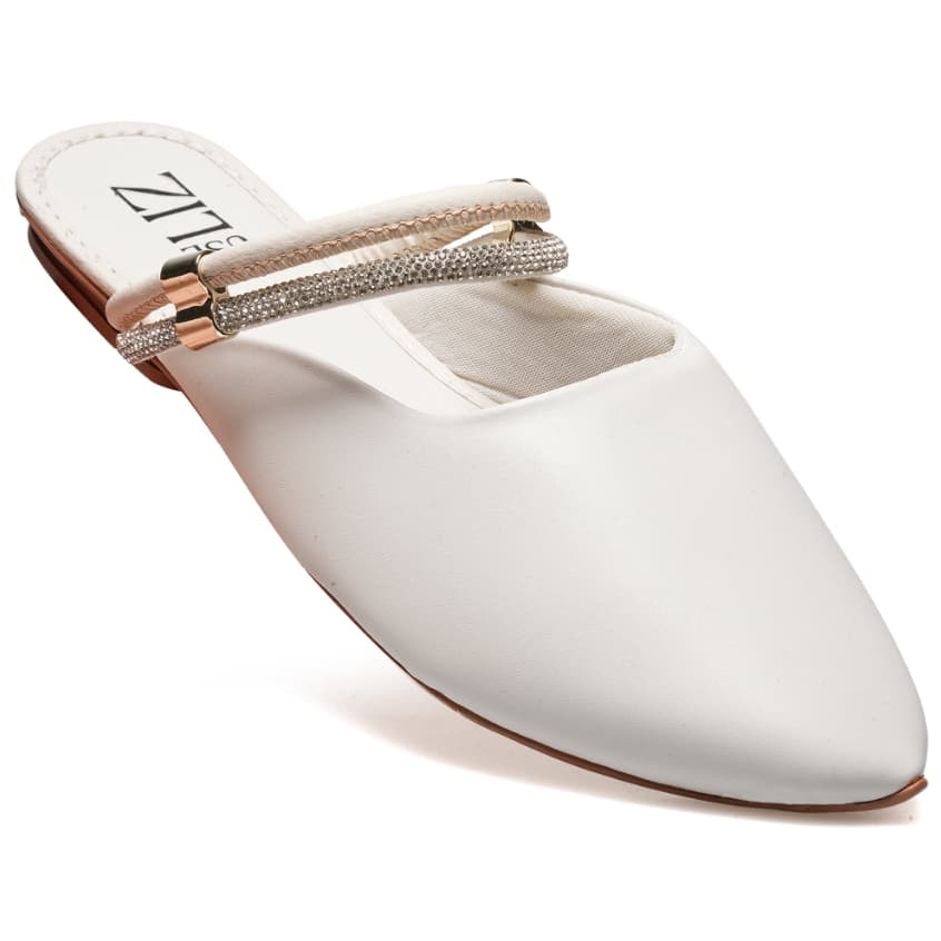 Mule Feminino Strass Brilhante Elegante Estiloso