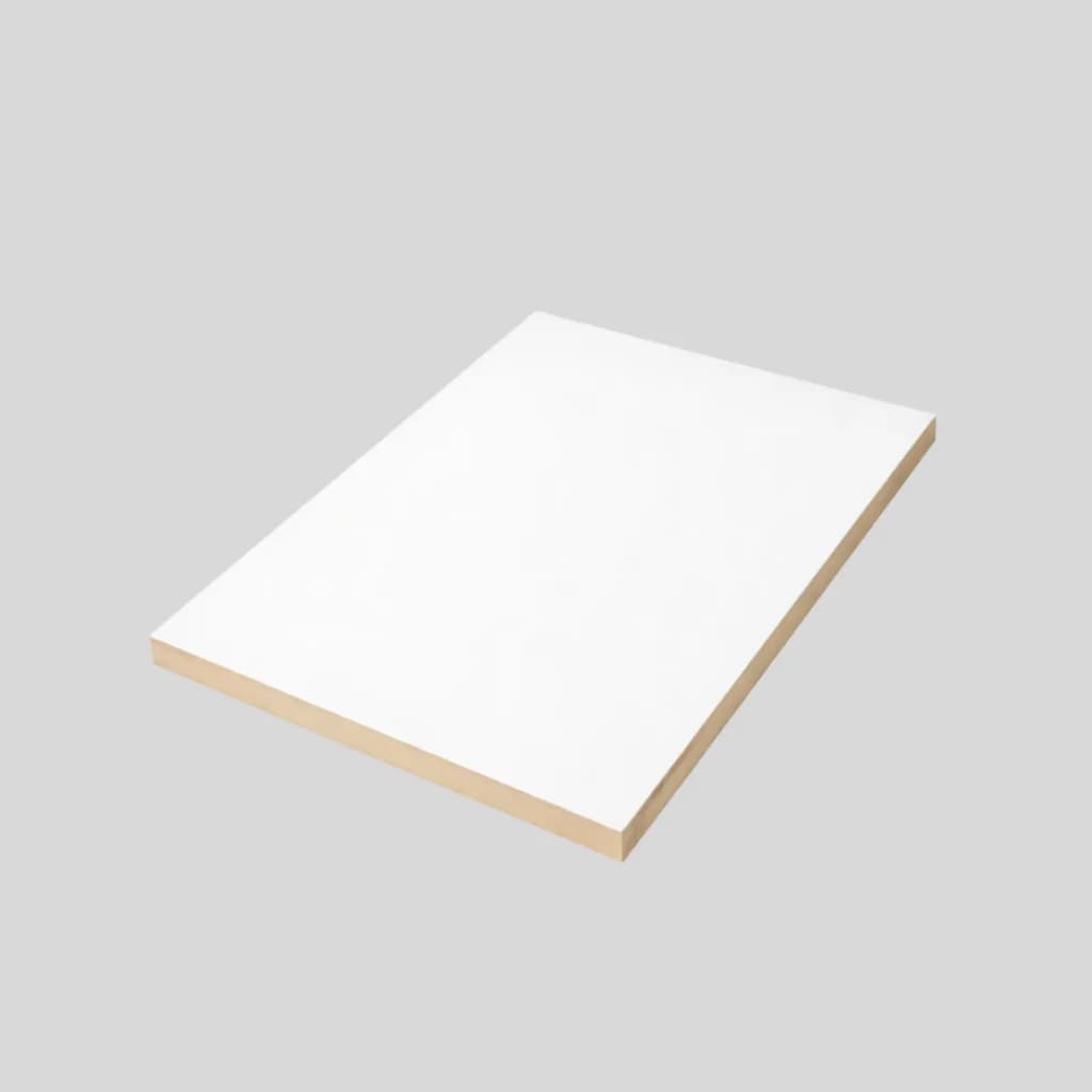 Chapa Branco 60 x 60 MDF 15MM Bordas Fitada Prateleira Tampo Painel Nicho Móveis Placa Marcenaria