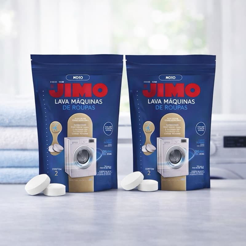 Jimo Kit 2 un Pastilha Lavar Limpa Lava-Maquinas de Roupas