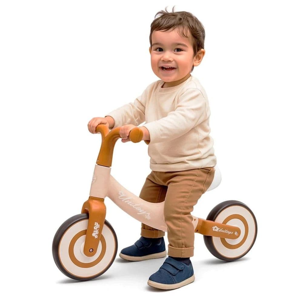 Bicicleta Equilibrio Infantil Sem Pedal Aprendizado Seguro Estilo Marrom