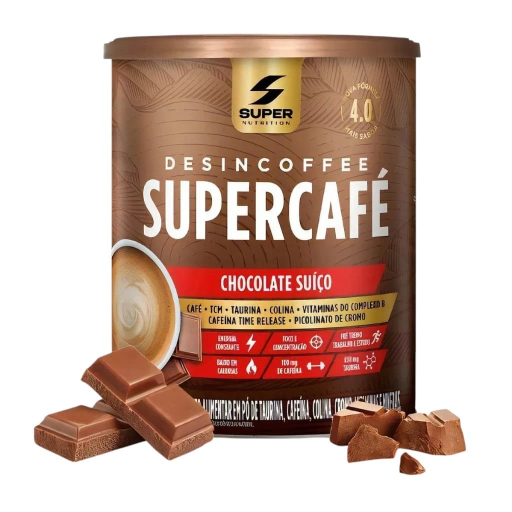 Desincoffee Supercafé Chocolate Suíço - 220g