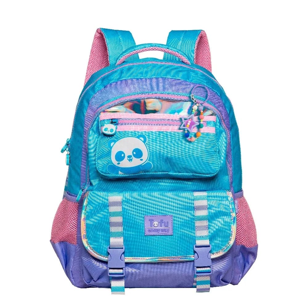 Mochila de costa teen Juvenil adolescente Panda Tofu 16072