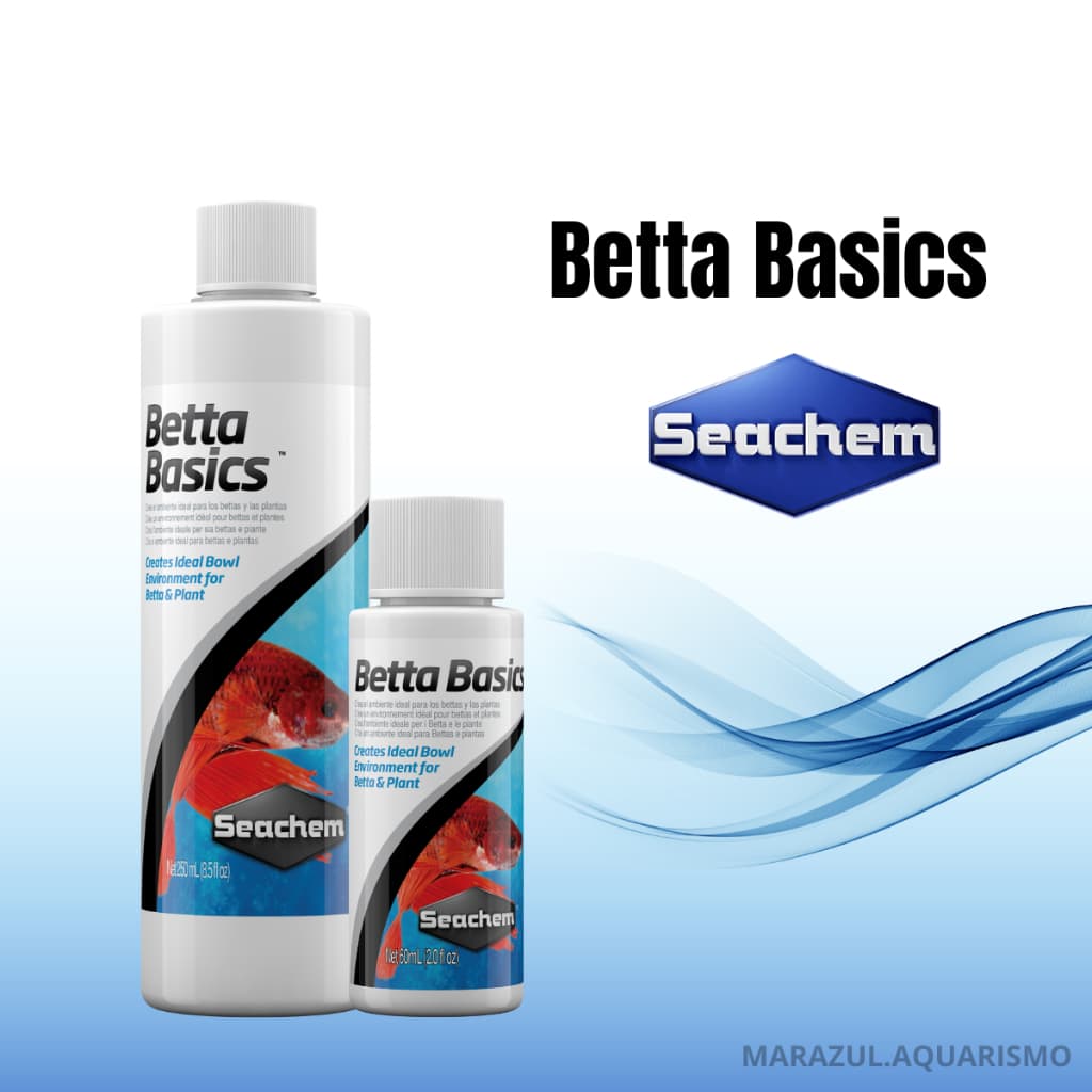 Seachem Betta Basics - Condicionador Desclorificante