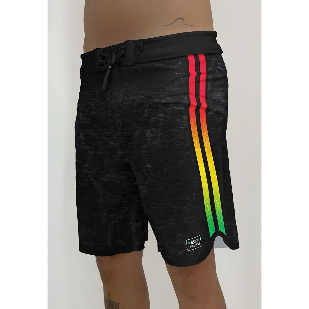 BOARDSHORT JISK - BERMUDA TACTEL SURF COM ELASTANO, ACADEMIA, SURF, PASSEIO E DIA DIA