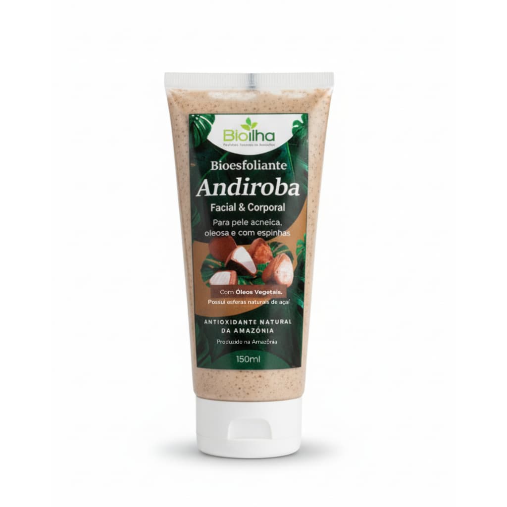 Bioesfoliante de Andiroba Facial e Corporal 150ml