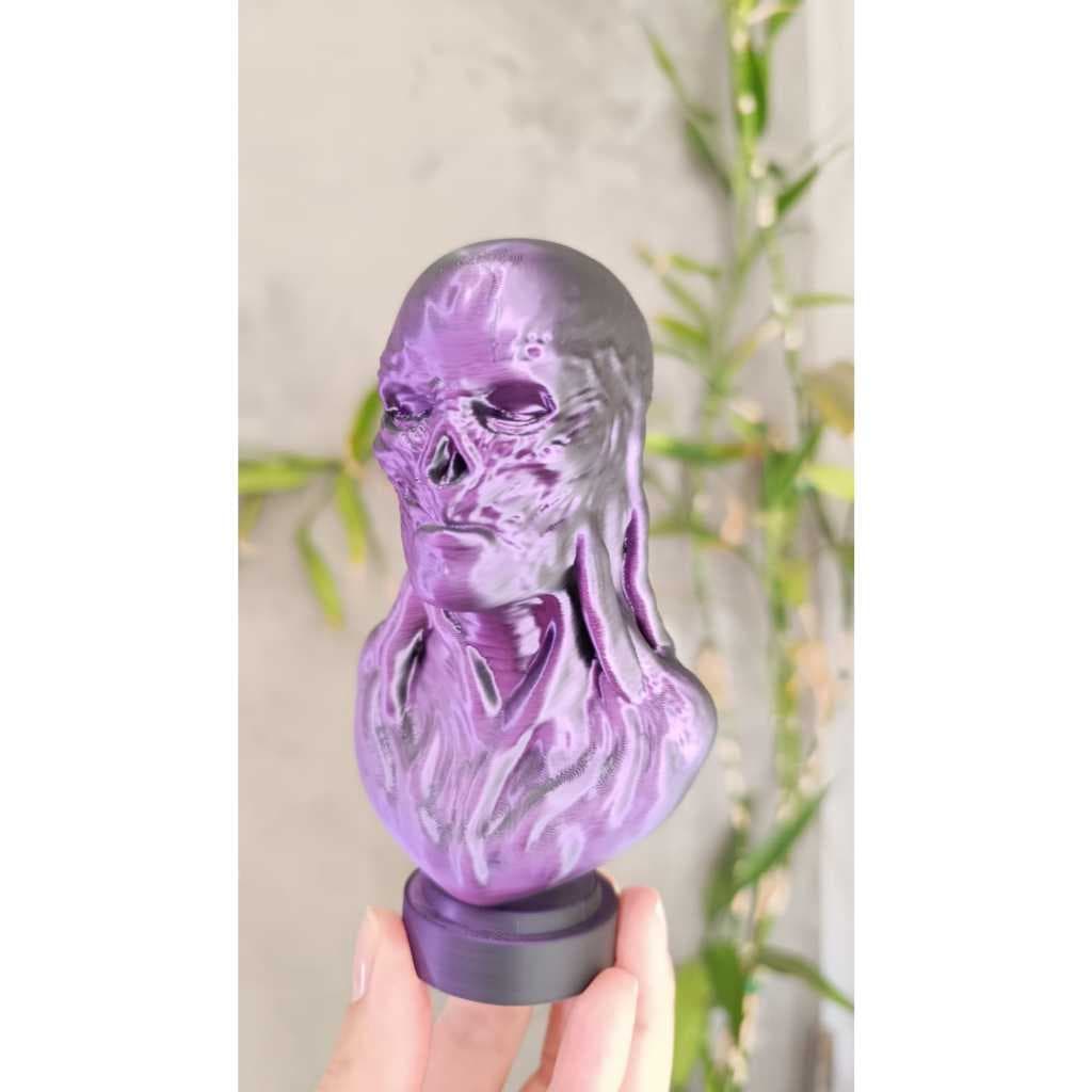 Busto Vecna Stranger Things - Edição Colecionador Dual Color Silk