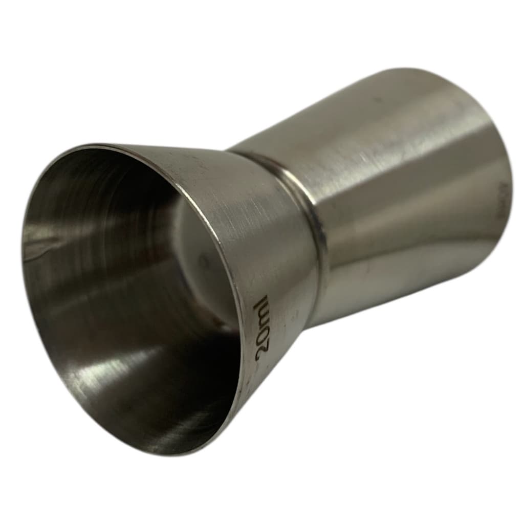 Dosador Duplo Para Bebidas 20ml E 40ml Inox - Plasvale