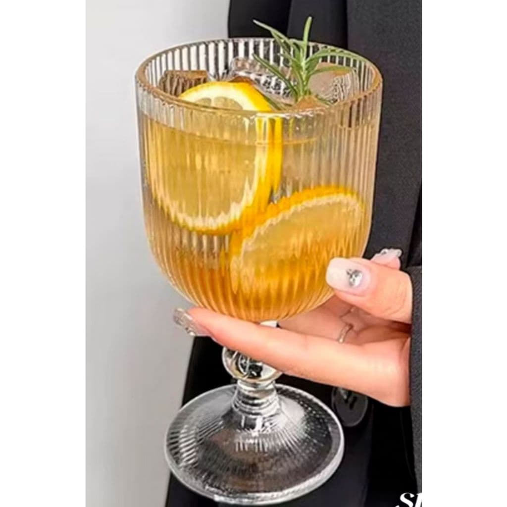 Taça Cameratta  jogo com 6 unidades 360 ml cada.