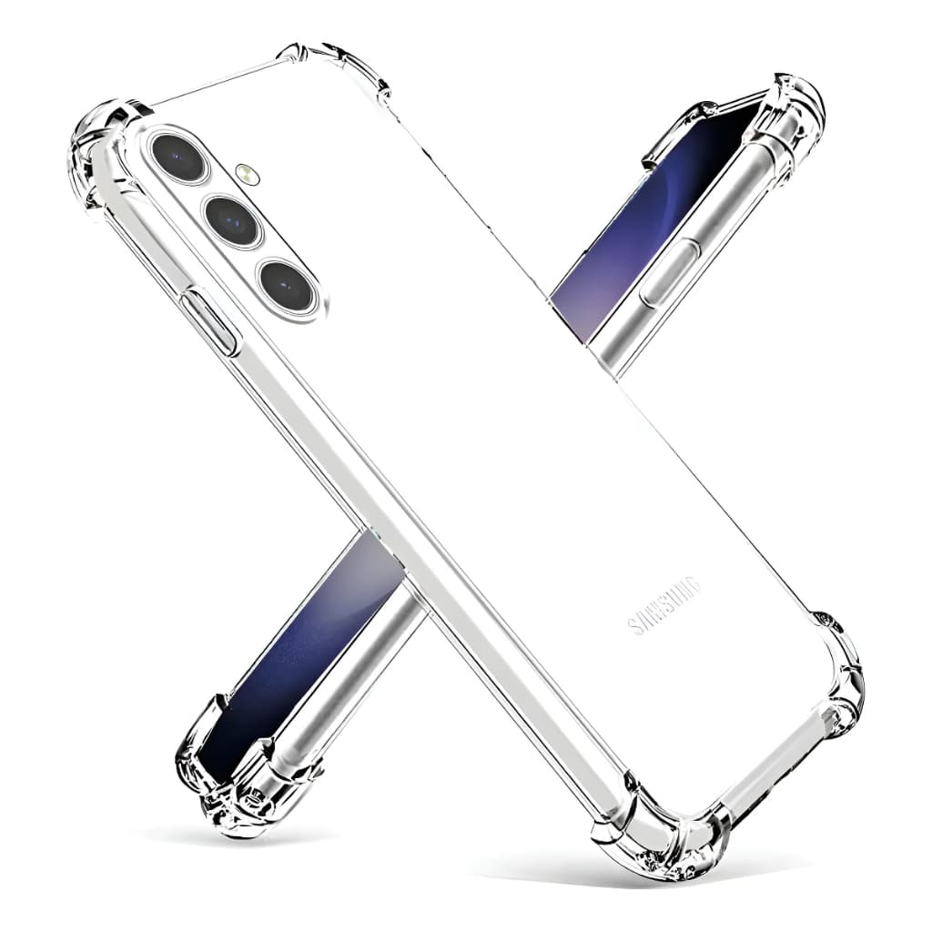Capa Samsung Galaxy A17 Capinha Case Transparente Anti Impacto Bordas Reforçadas Silicone TPU
