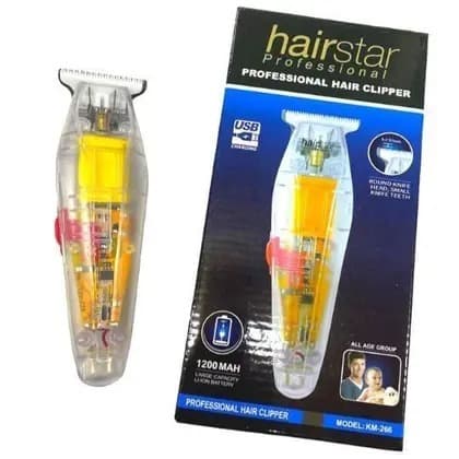 Máquina de Acabamento para Cabelo e Barba Profissional - Bivolt, USB Recarregável, Motor Poderoso
