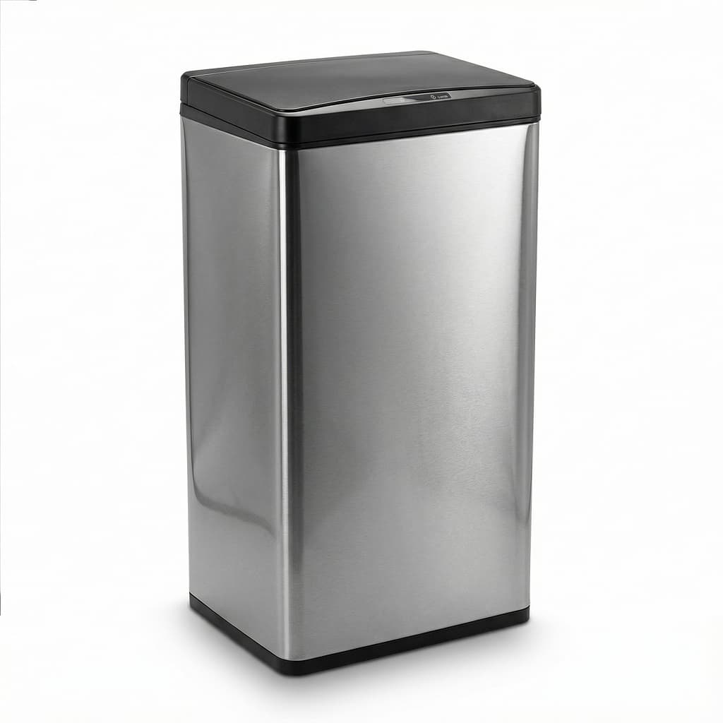 Lixeira Automática Sensor Inteligente 50 Litros Cor Aço Inox Escovado