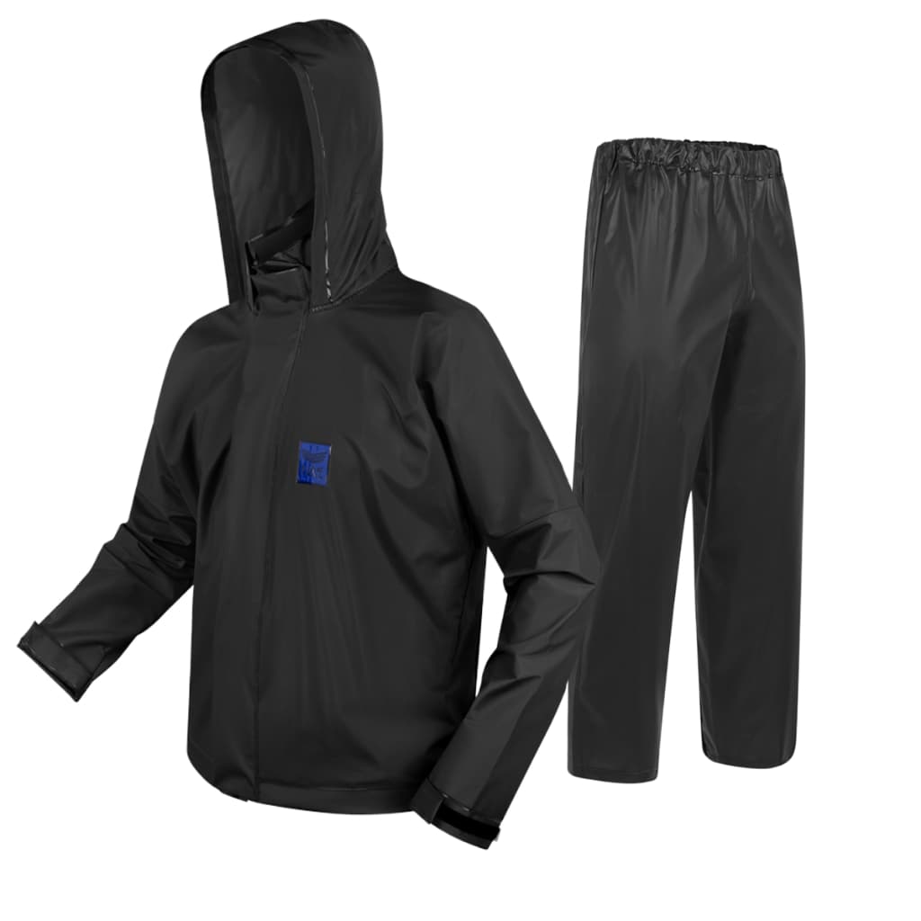 Nave Capa De Chuva Motoboy Motociclista Calça Jaqueta Pvc Reforçado