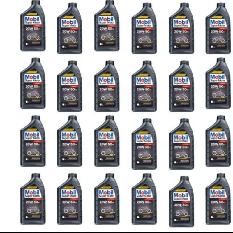 Óleo Mobil Super Moto 4T 20W50 1L – Atacado 6, 12 ou 24 Unidades (Original)