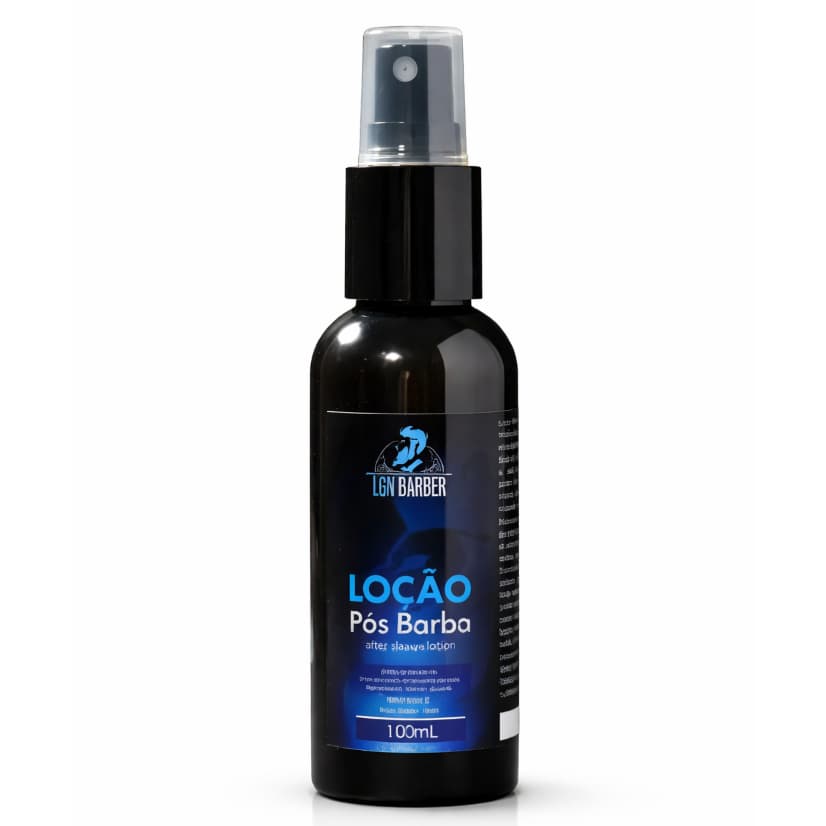 Loção pós barba refrescante hidrata e fortalece os fios 100ml - LGN Barber