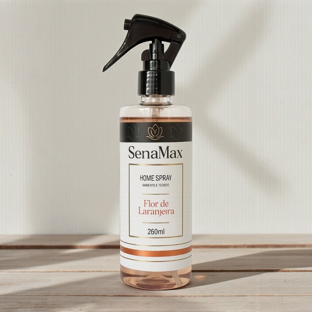 Home Spray 260ml – Odorizante de Ambientes e Tecidos com Perfume Agradável e Longa Duração
