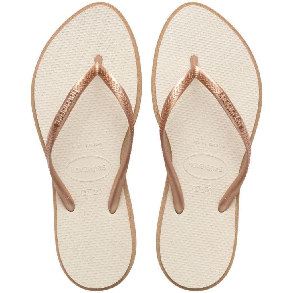 Chinelo Sandália Havaianas Slim Point Feminina Confortável Praia Original