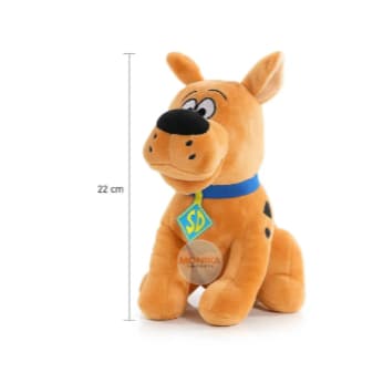 Pelúcia Cão Desenho Animado Scooby Do Divertido Plush 22cm Com Ventosa - Antialérgica e Macia