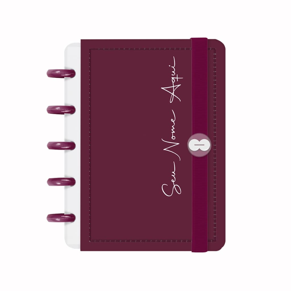 Caderno Iscool Disc Inteligente Personalizado 80 Folhas Solid Colors Mini