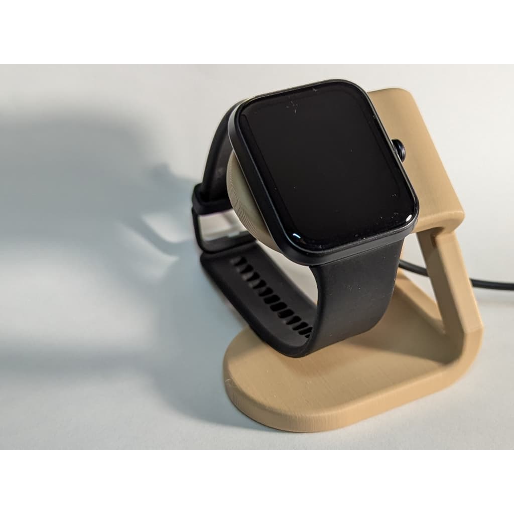 Suporte Carregador para Smartwatch em PLA | Base Dock para Relógio Inteligente | Suporte de Mesa Impresso em 3D