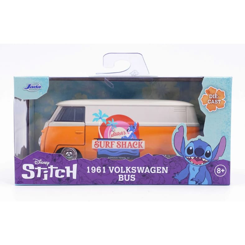 Miniatura Kombi 1961 Disney Lilo & Stitch Jada Toys 1/32 Metal