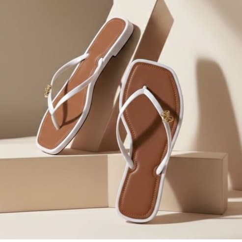 Chinelo Rasteira Quadrada com Lacinho Laço  33 ao 40