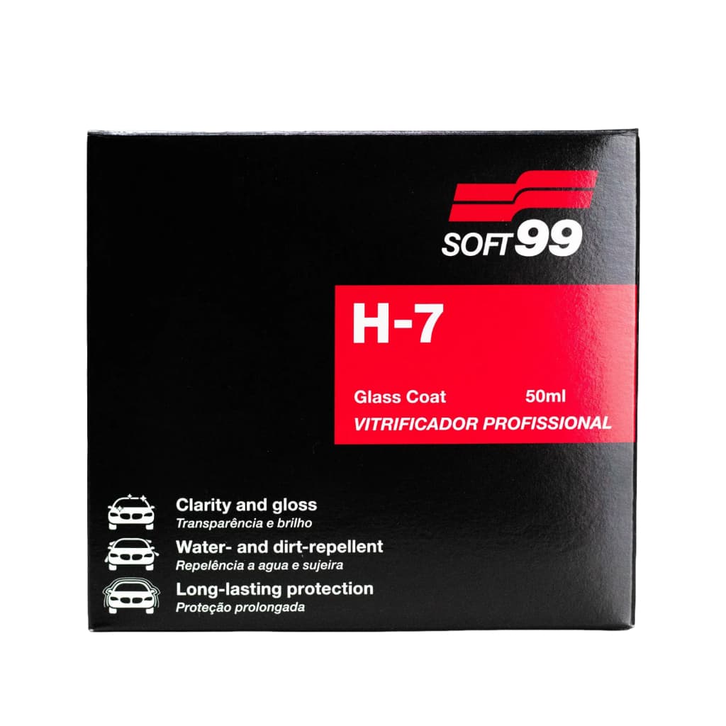 Vitrificador De Pinturas H-7 Coating Glass Coat 50ml Soft99