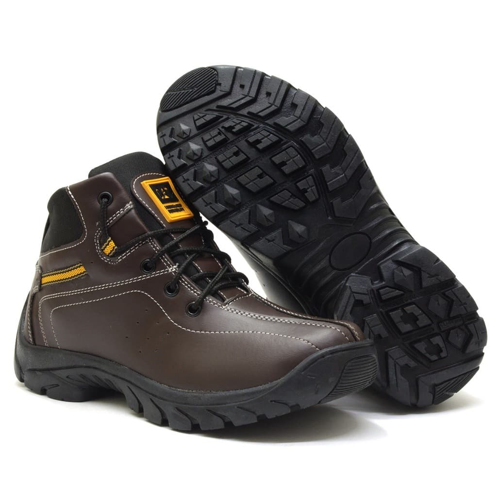 Bota Cotuno Caterpillar masculina advneture palmilha gel conforto