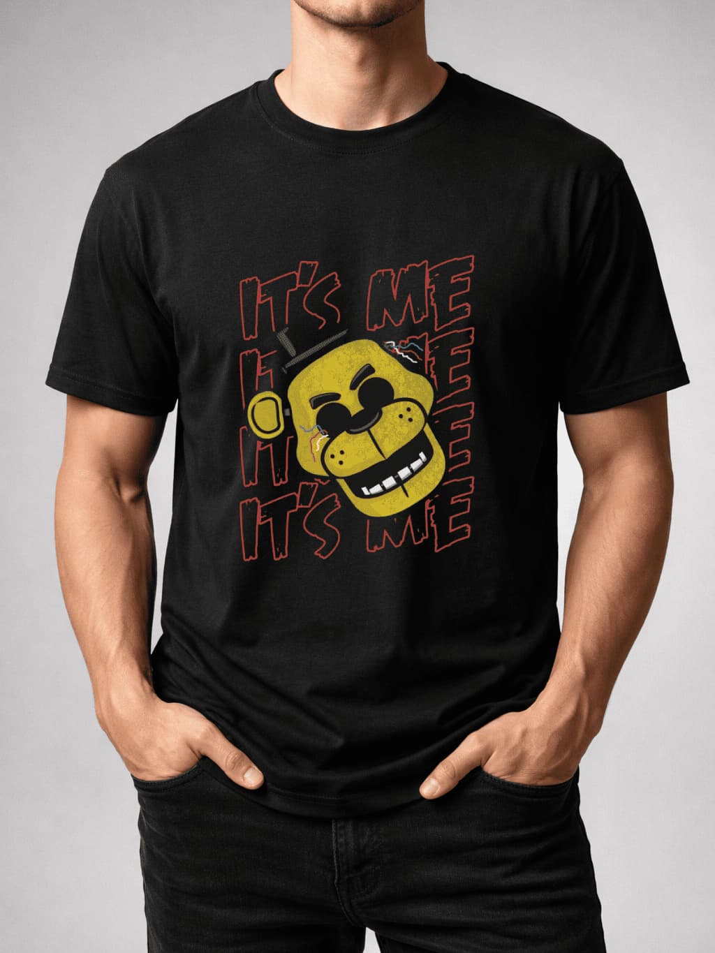 Camiseta Blusa Unissex Personagem Freddy Five Night Gamer Terror Estampa Exclusiva Algodão Premium