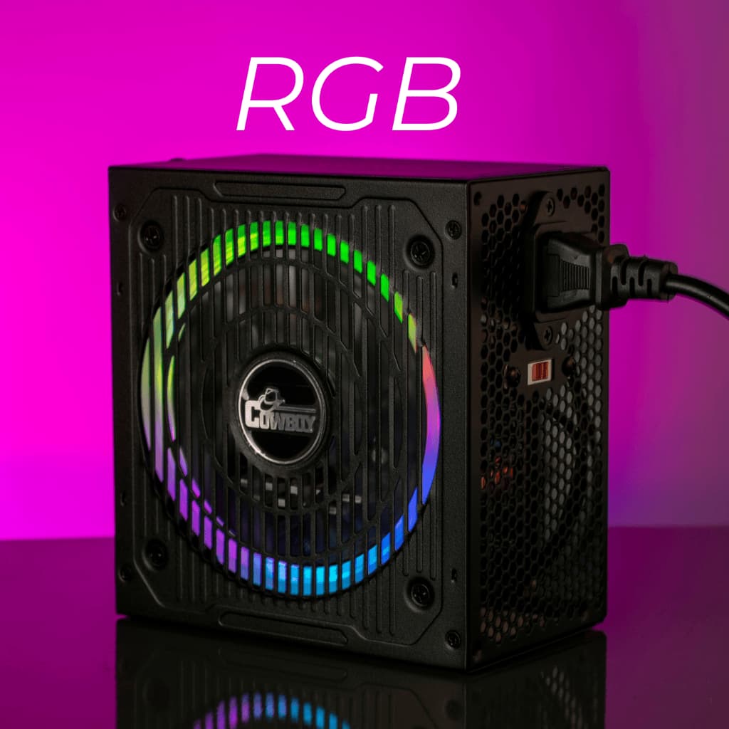 Fonte De Alimentação Rgb Pc Atx 700w Real Bivolt 110v/220v Desktop Computador