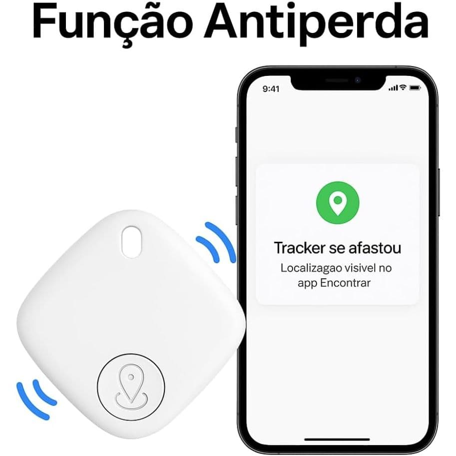 Tag Rastreadora Bluetooth Inteligente Antiperda Sonoro e App de Rastreamento Encontre Chaves