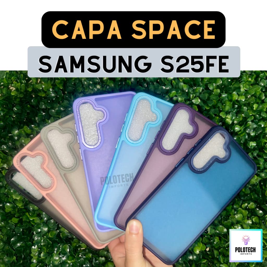 Capa Space Acrílico Sam S25FE - Envio imediato Lançamento 2026