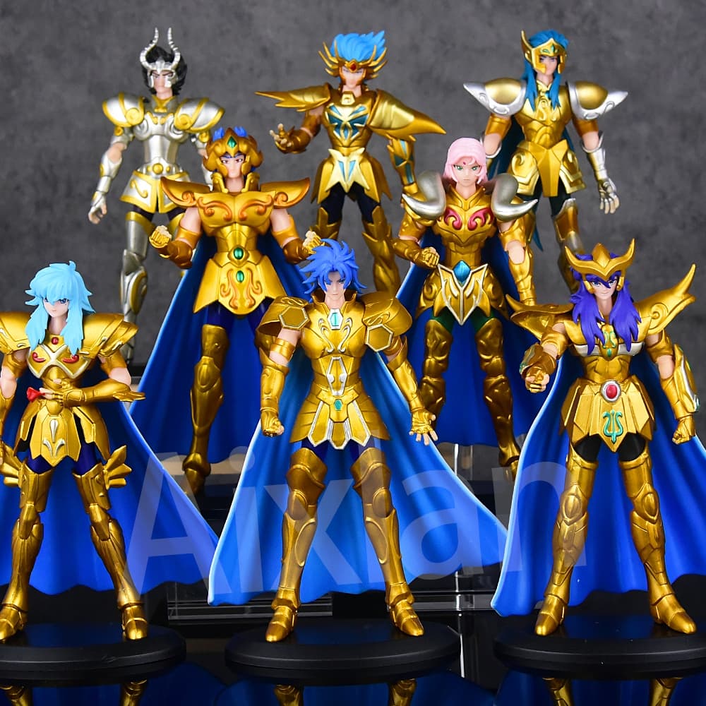 Cavaleiros De Ouro Action Figure Saint Seiya Cavaleiros Do Zodiaco