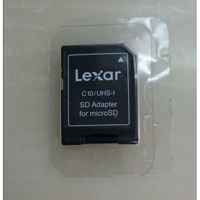 Adaptador para cartão Micro SD Leitor de Cartão SD Original Lexar (Cartão de memória NÃO INCLUSO)