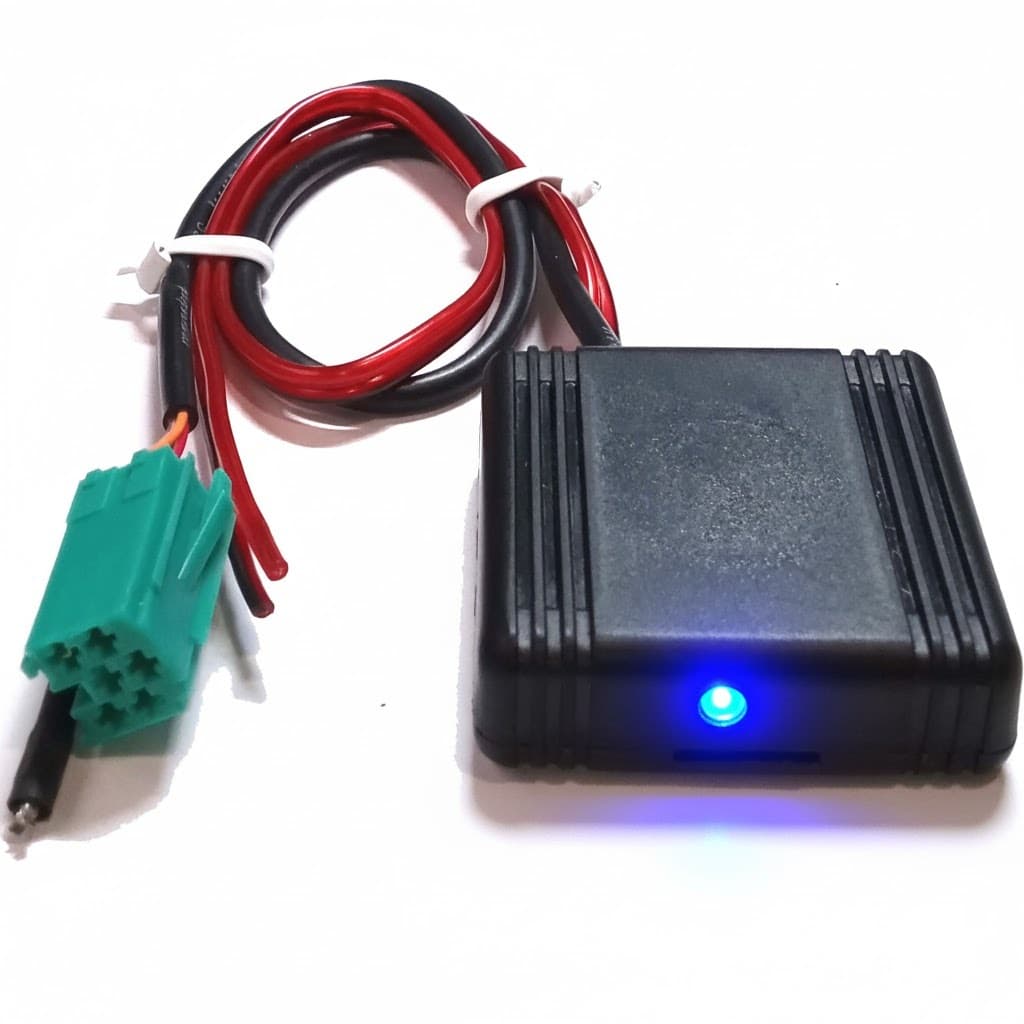 Interface Bluetooth p/ rádio original com AUX do FIAT Siena Som limpo e alto