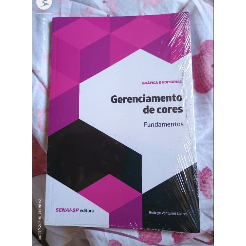 gerenciamento de cores fundamentos gráfica e editorial Senai editora livro novo