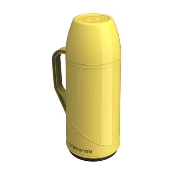Garrafa Térmica Roma Unitermi 500ml Amarela para Café Chá e Água