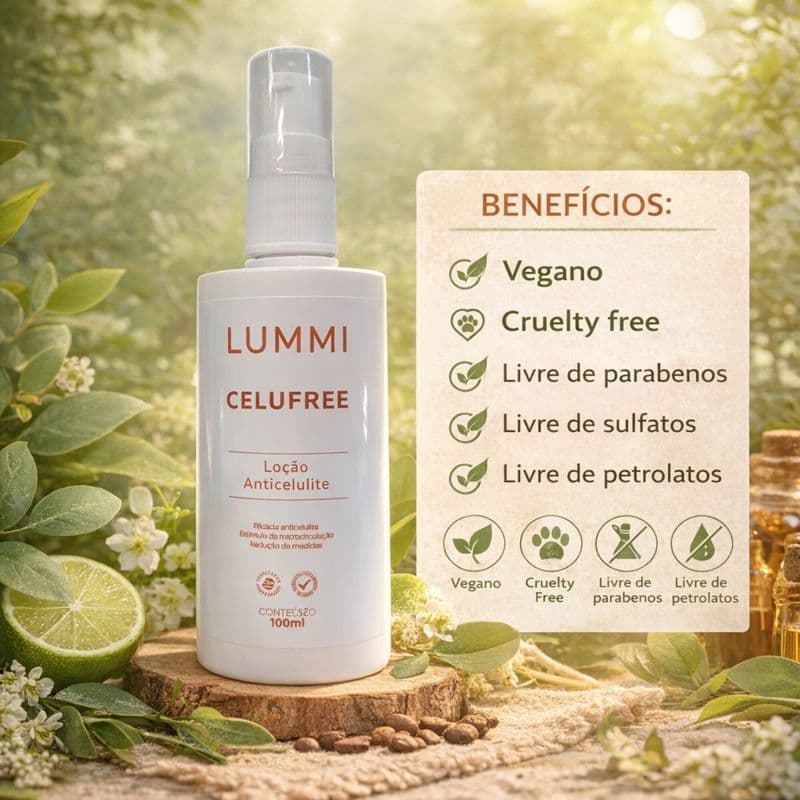Loção Redutora Celulite Esfoliante Firmeza Pele 100ml