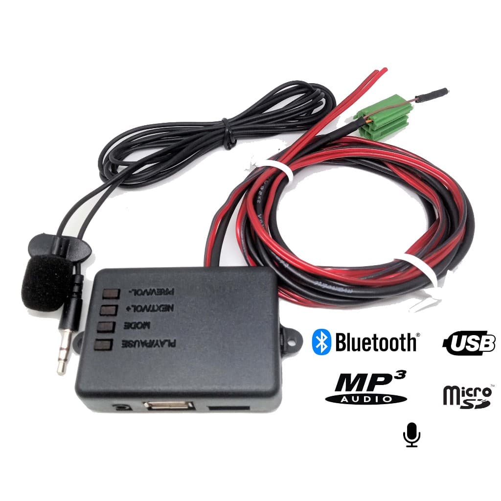 Conecte seu Rádio FIAT com Bluetooth, USB, MicroSD, MP3 e Chamadas Hands-Free