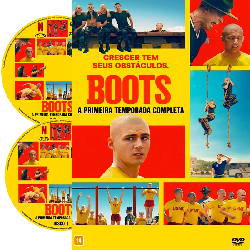 DVD Série Boots - 1ª Temporada Completa Seriados Box dvds