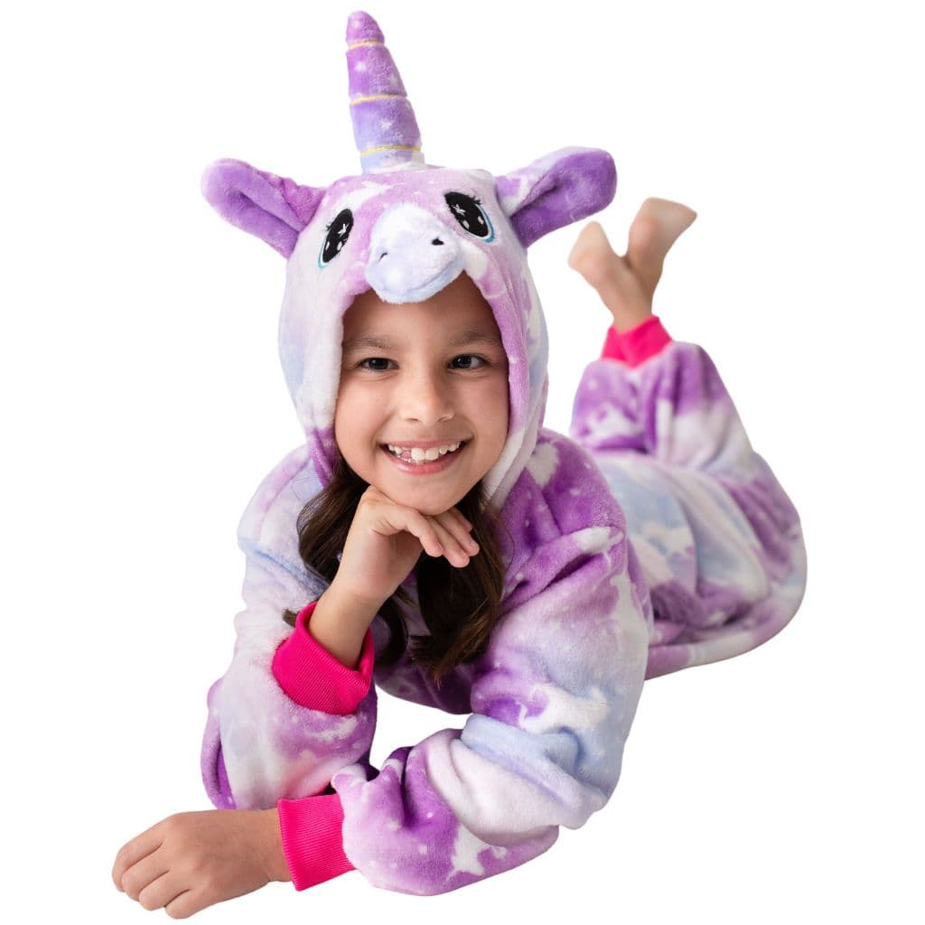 Fantasia Unicórnio Virginia Floflo Macação infantil Plush Fofo