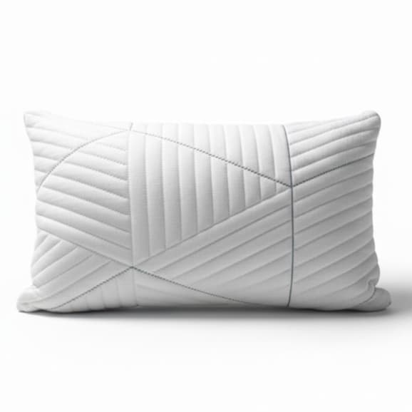 Travesseiro de Perna Leg Pillow Anatômico Firme e macio Lavável Capa com Zíper 60x30
