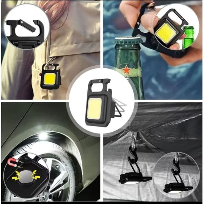 Mini Lanterna LED Recarregável multifuncional vários modelos