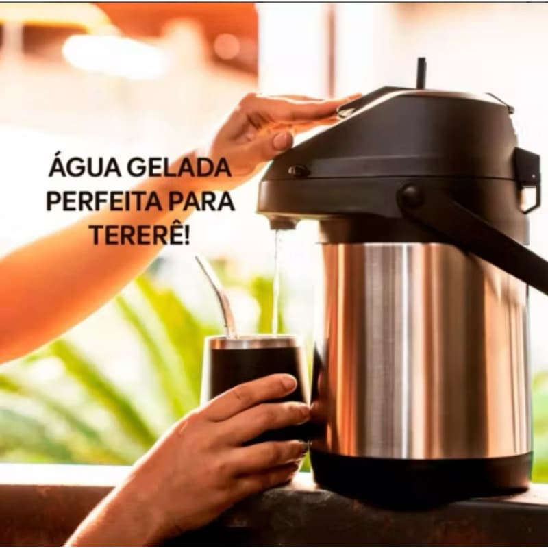 Garrafa Térmica 2,5L Quente e Frio garrafa térmica para terere garrafa térmica para água gelada