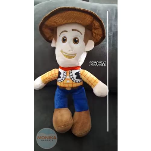 Pelucia Toy Story Cowboy Personagem Desenho Animado Crianças 25 cm - Qualidade Premim, Mácia, Antialergica