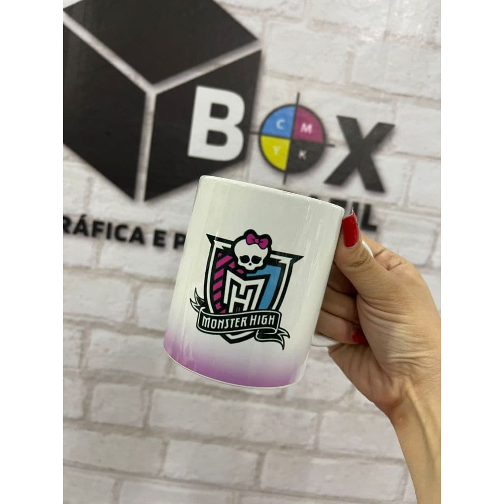 CANECA MONSTER HIGH PERSONALIZADA